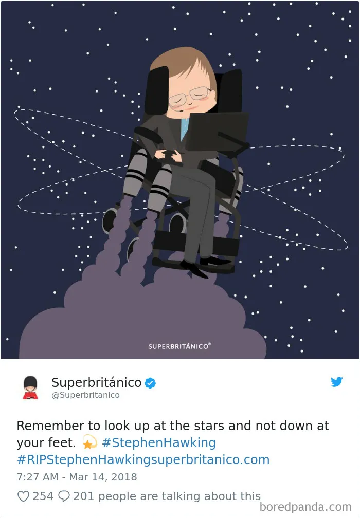 Stephen Hawking Dies At 76, And Here's How The Internet Responds