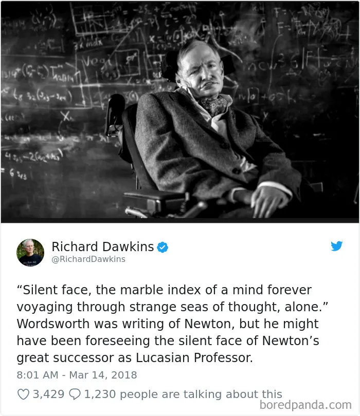 Stephen Hawking Dies At 76, And Here's How The Internet Responds
