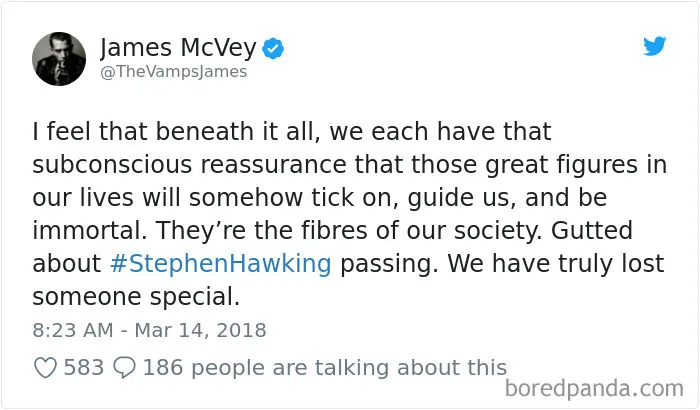 Stephen Hawking Dies At 76, And Here's How The Internet Responds