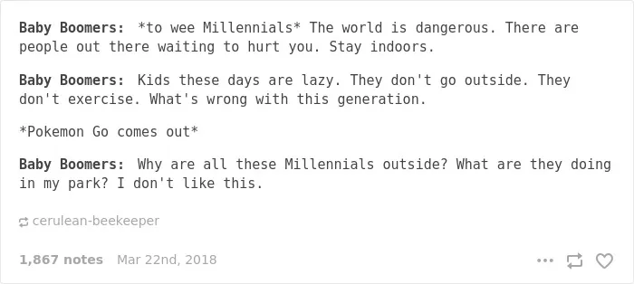 81 Times Millennials Got So Tired Of Baby-Boomers They Just Had To Clapback