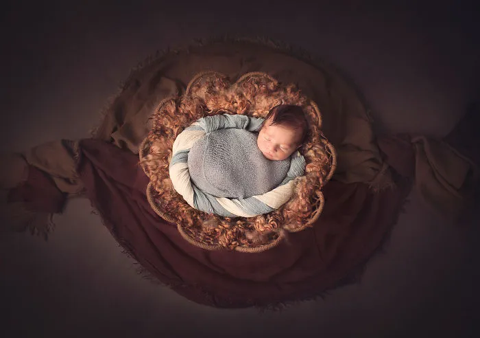 I Photograph Babies Surrounded By My Handmade Mandalas