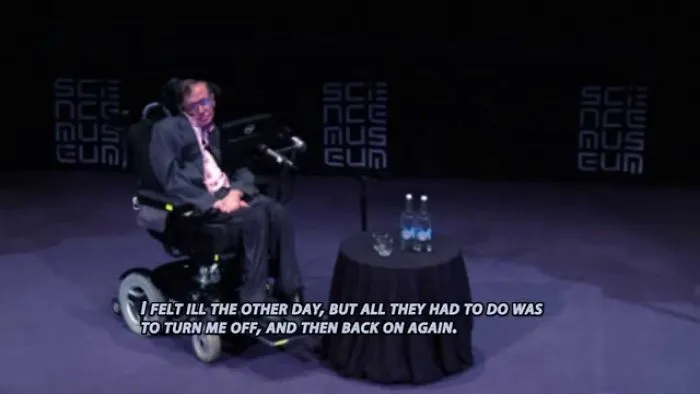 Stephen Hawking Does Stand Up Comedy