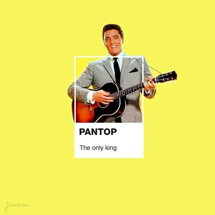 Artist Transforms Pop Culture Icons Into Pantone Samples And The Result Is Fun