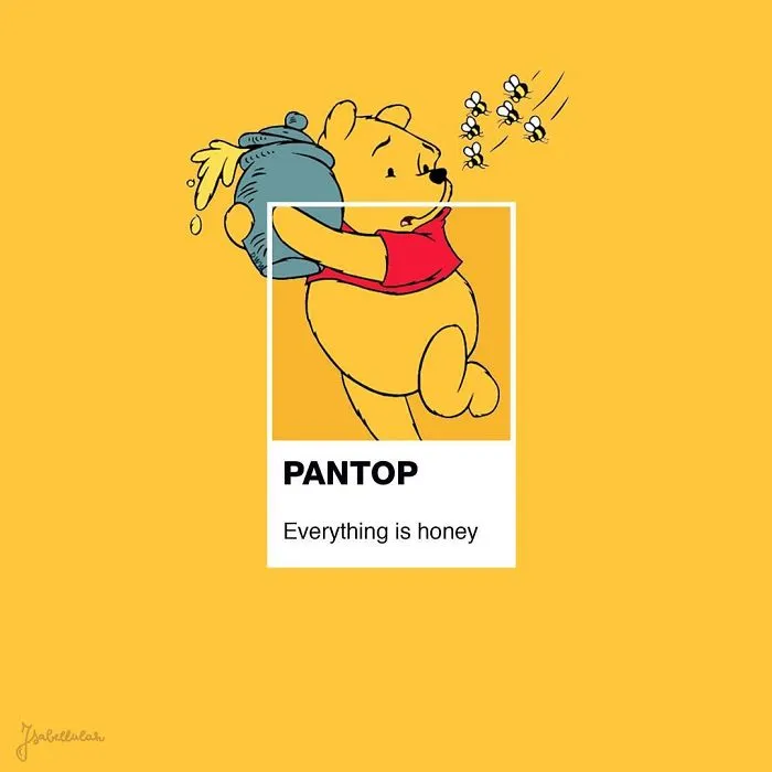 Artist Transforms Pop Culture Icons Into Pantone Samples And The Result Is Fun