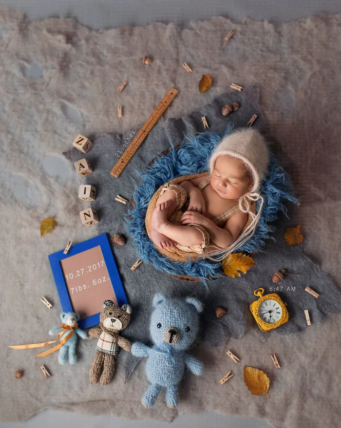 I Photograph Babies Surrounded By My Handmade Mandalas