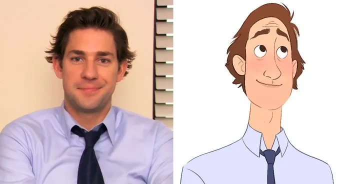 If 'The Office' Was A Cartoon