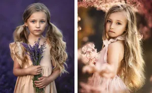 I Promised Myself To Photograph My Daughter With Every Possible Flower, And Here Are 17 Of The Photos That I Took
