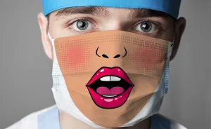 I Created Funny Surgical Masks To Make Visits To The Hospital Easier