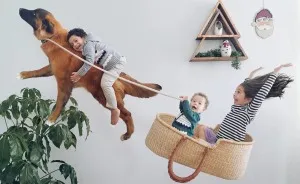 Creative Mom Of Three Uses Photoshop To Turn Her Children's Daily Life Into Magic