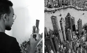 Architecture Student Spends 10 Months  Drawing New York City In Incredible Detail