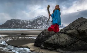 During My Trip To Norway, I Took Self-Portraits Impersonating Valkyrie