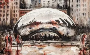 My Beloved City Of Chicago In Watercolor Paintings