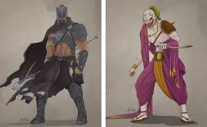 I Made The Indian Mythological Versions Of Batman And His Rogues