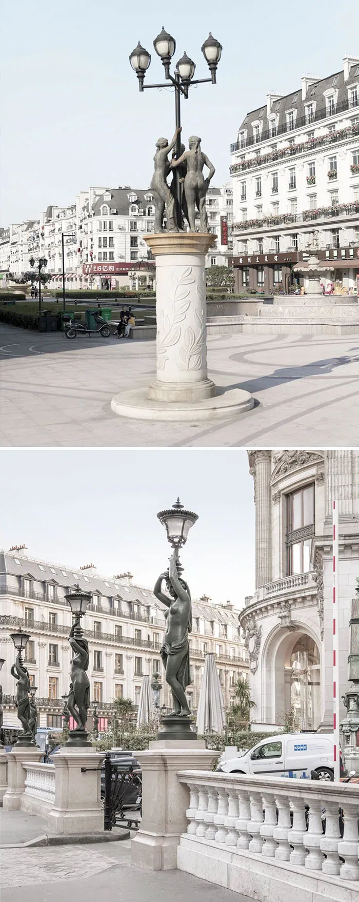 Top: China, Bottom: Paris