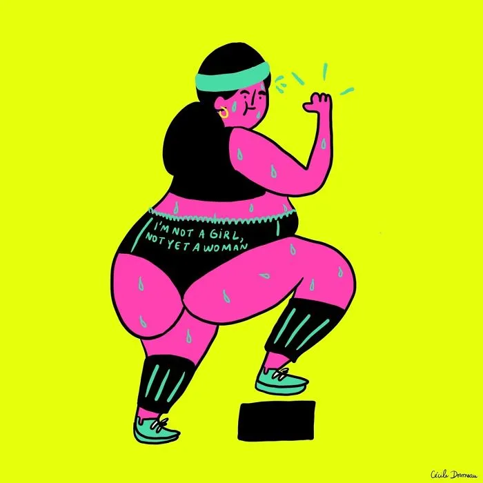Illustrator Shows Unapologetic Women Being Themselves That Society Doesn’t Want To See