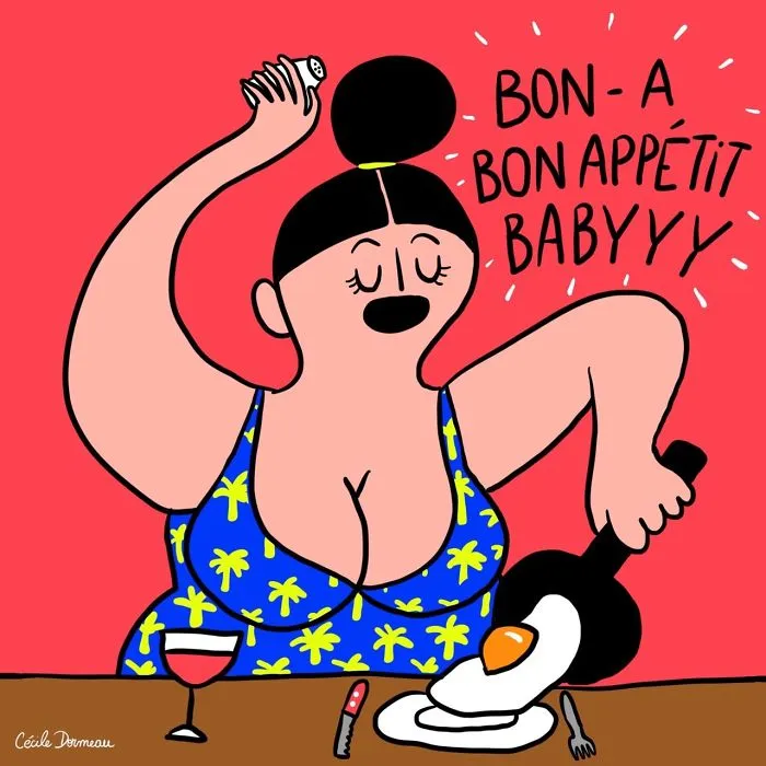 Illustrator Shows Unapologetic Women Being Themselves That Society Doesn’t Want To See