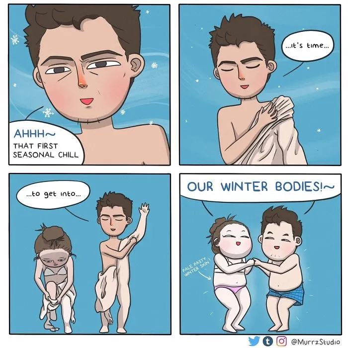 Artist Illustrates Everyday Life With Her Boyfriend And A Cat In 42 Funny Comics