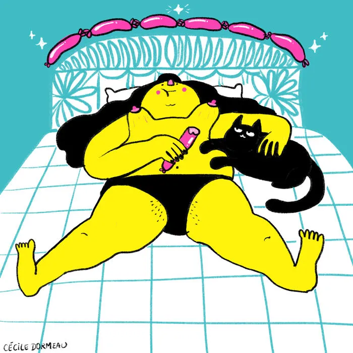 Illustrator Shows Unapologetic Women Being Themselves That Society Doesn’t Want To See