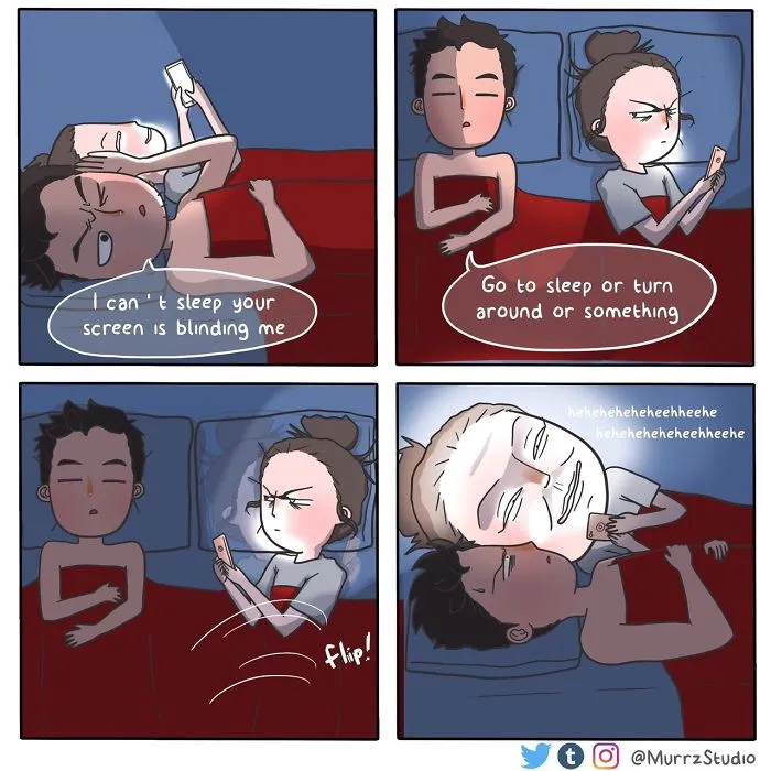 Artist Illustrates Everyday Life With Her Boyfriend And A Cat In 42 Funny Comics