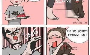 Artist Illustrates Everyday Life With Her Boyfriend And A Cat In 42 Funny Comics