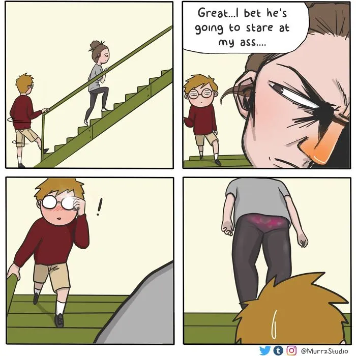 Artist Illustrates Everyday Life With Her Boyfriend And A Cat In 42 Funny Comics