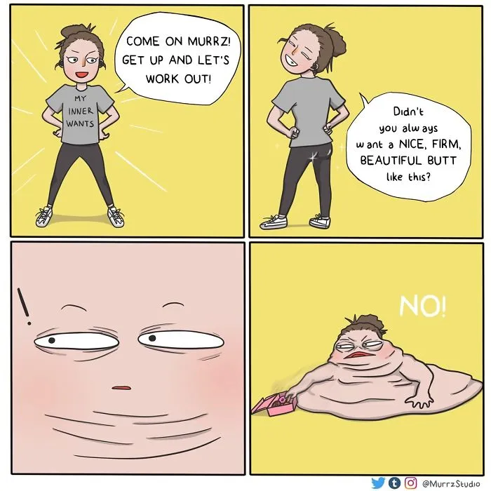 Artist Illustrates Everyday Life With Her Boyfriend And A Cat In 42 Funny Comics