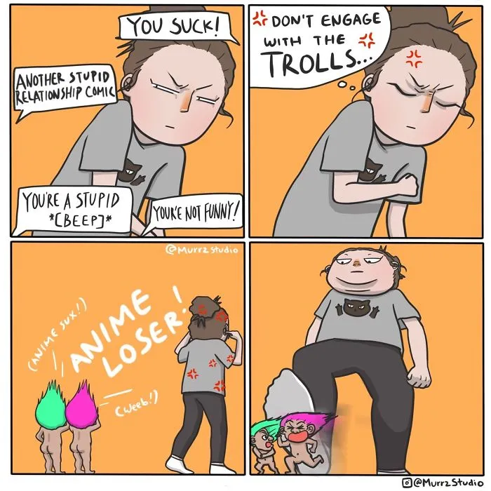 Artist Illustrates Everyday Life With Her Boyfriend And A Cat In 42 Funny Comics