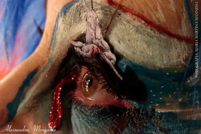 When Makeup Becomes A True Art Form, The Eyes Are Turned Into Performance Spaces: Introducing Alessandra Morgante’s Ocular Sceneries