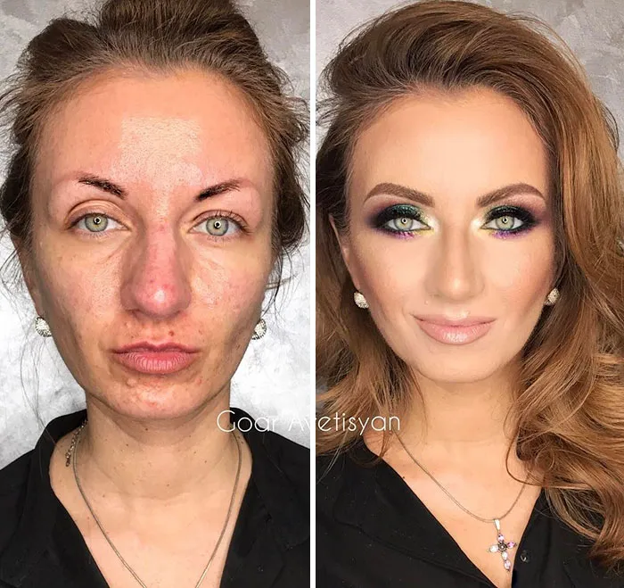 Maquillaje sobre piel grasa