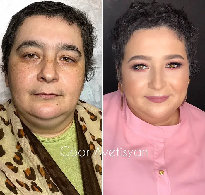 Marina lucha contra el cáncer de mama y Goar la apoyó con su transformación