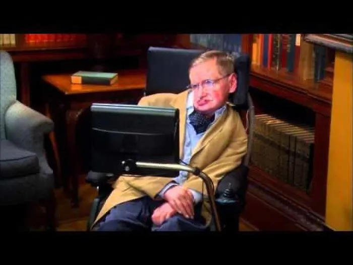 Sheldon Meets Stephen Hawking- The Big Bang Theory