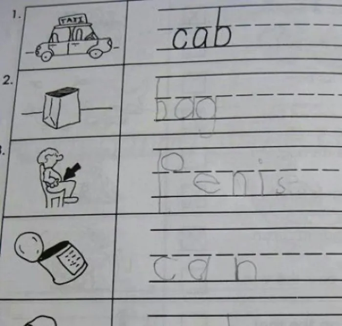 I Found These Of The Internet 'Right But Completely Wrong And Hilarious Test Answers'!