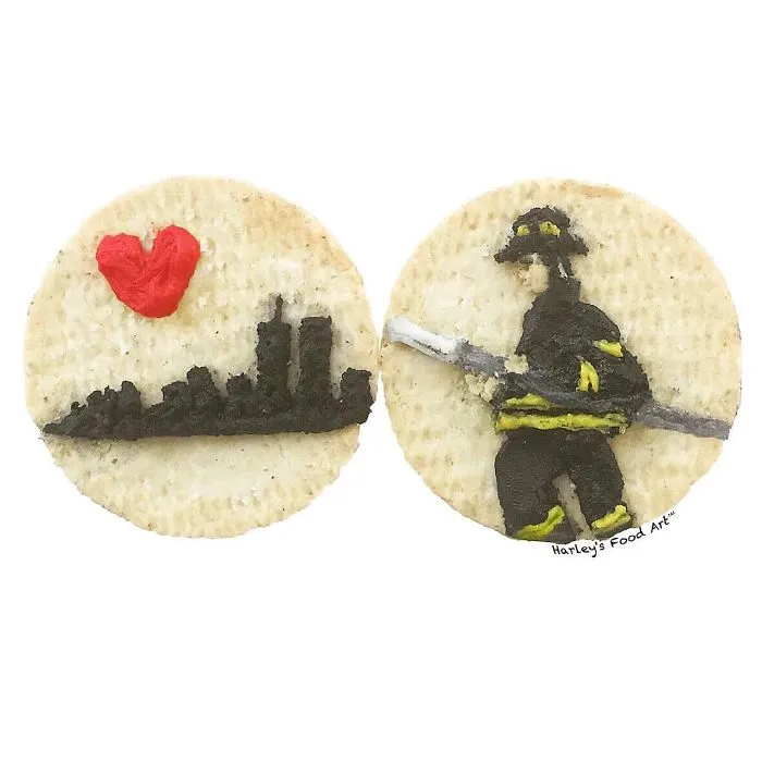 Artist Makes Art With Oreo Fillings And The Result Is "Delicious"