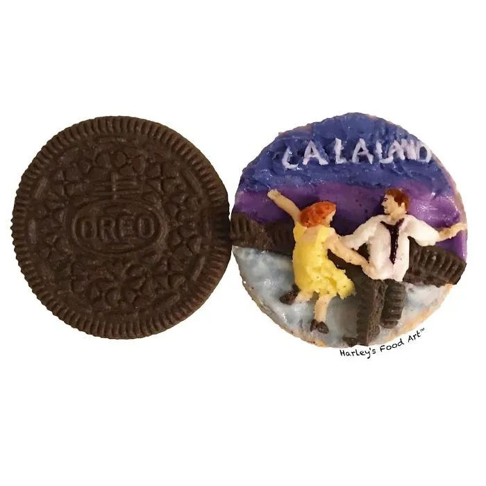 Artist Makes Art With Oreo Fillings And The Result Is "Delicious"