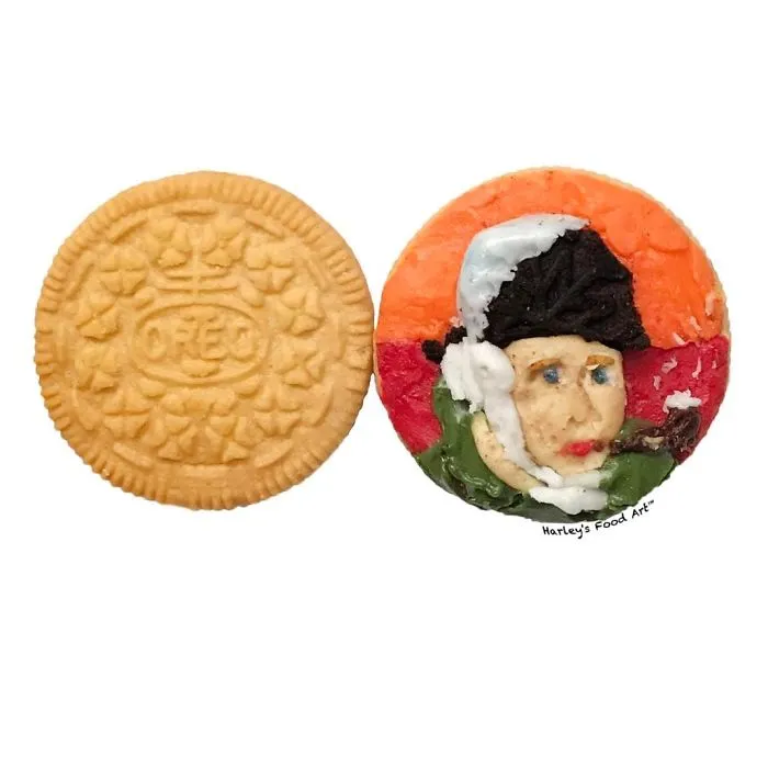 Artist Makes Art With Oreo Fillings And The Result Is "Delicious"