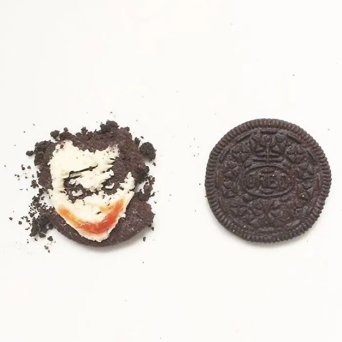 Artist Makes Art With Oreo Fillings And The Result Is "Delicious"