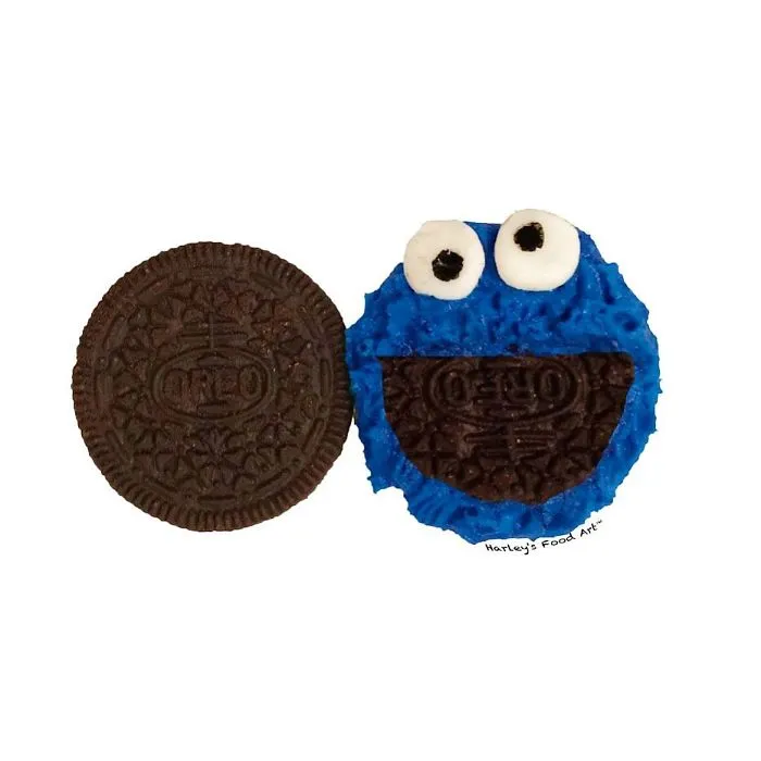 Artist Makes Art With Oreo Fillings And The Result Is "Delicious"