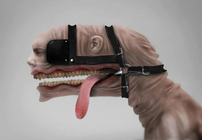 Digital Artist Creates Surreal Art That Will Make Your Skin Crawl