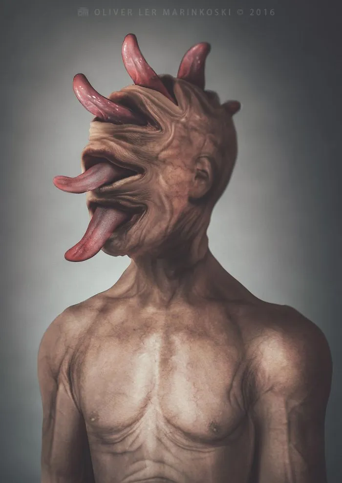 Digital Artist Creates Surreal Art That Will Make Your Skin Crawl