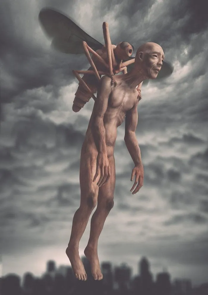 Digital Artist Creates Surreal Art That Will Make Your Skin Crawl