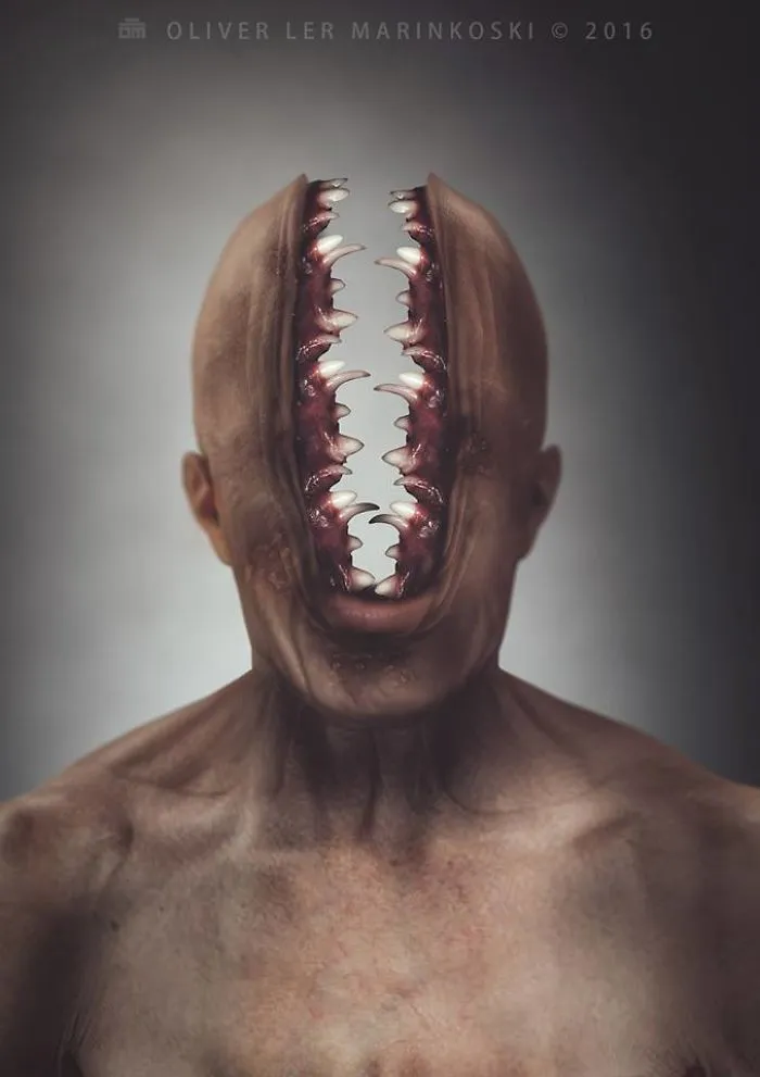 Digital Artist Creates Surreal Art That Will Make Your Skin Crawl
