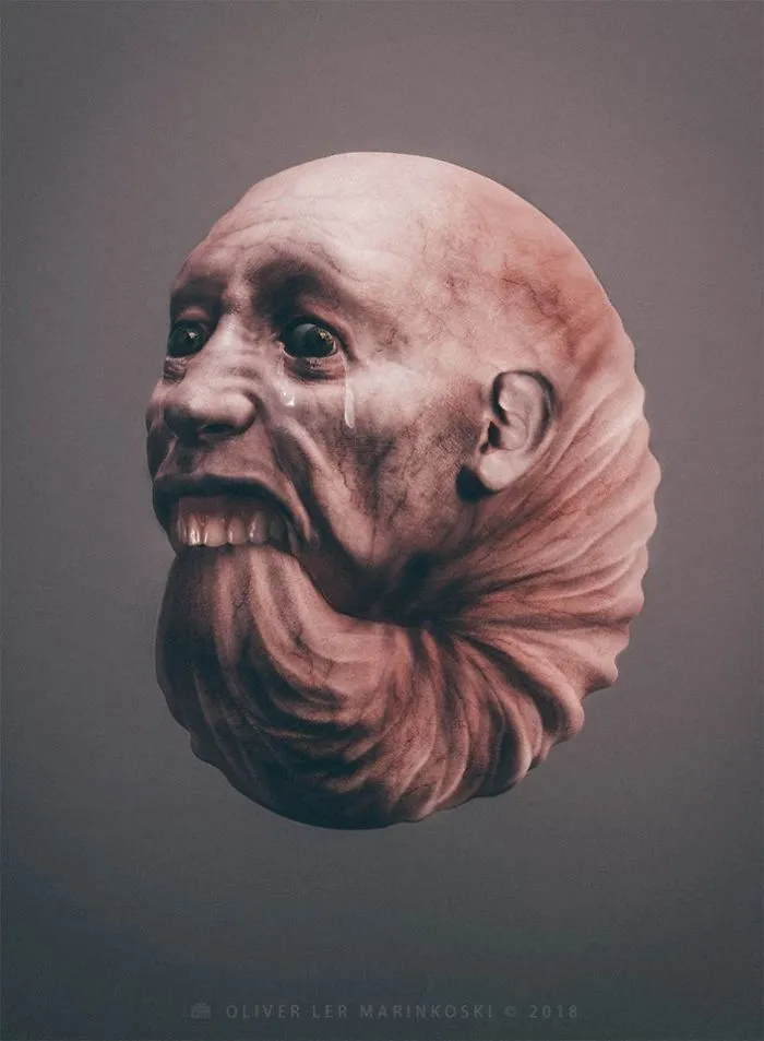 Digital Artist Creates Surreal Art That Will Make Your Skin Crawl