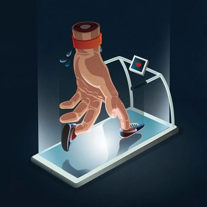 40 Conceptual Vector Style Illustrations By A German Graphic Designer