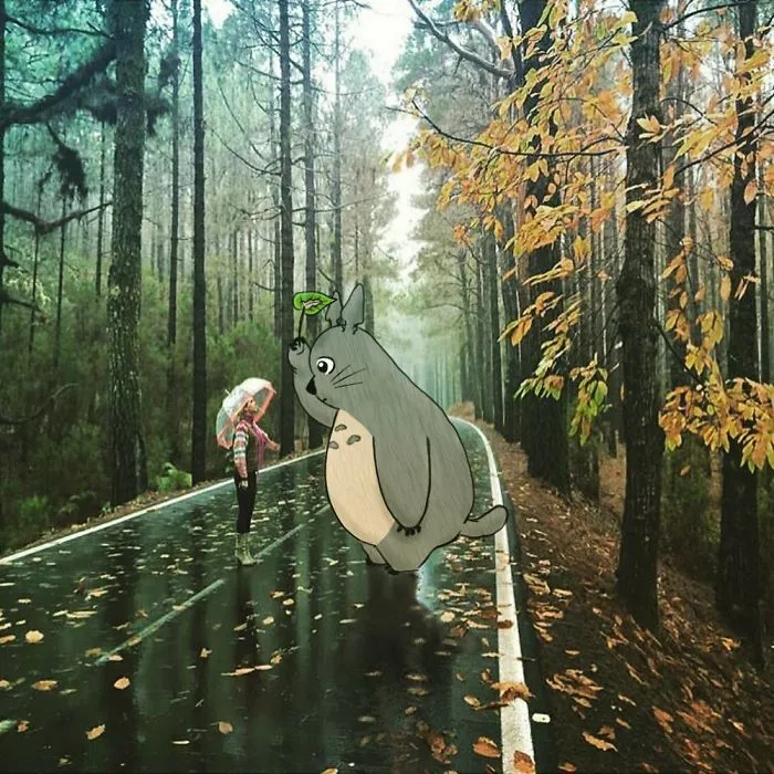 I Draw And Insert Fictional Characters Into Random Photos I Find On Instagram (30 Pics)