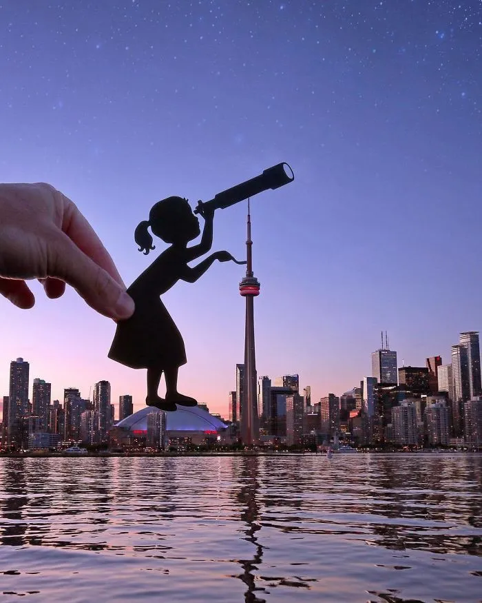 I Keep Transforming Famous Landmarks And Random Places Using Paper Cutouts (New Pics)