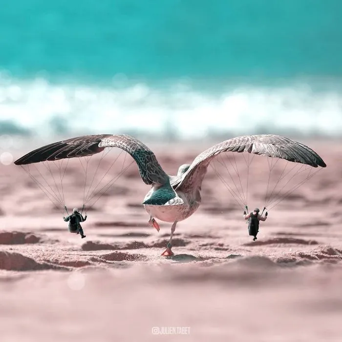 Este artista francés usa Photoshop de forma ingeniosa para crear animales fantásticos