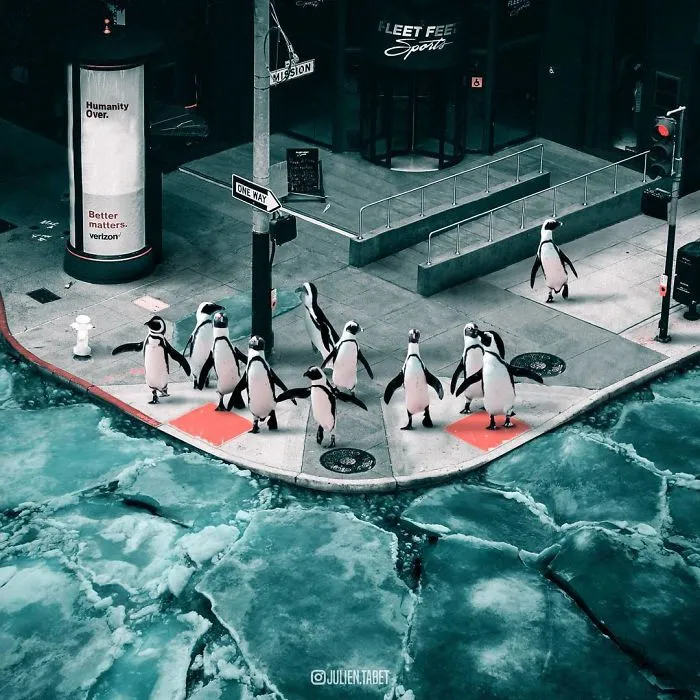 Este artista francés usa Photoshop de forma ingeniosa para crear animales fantásticos