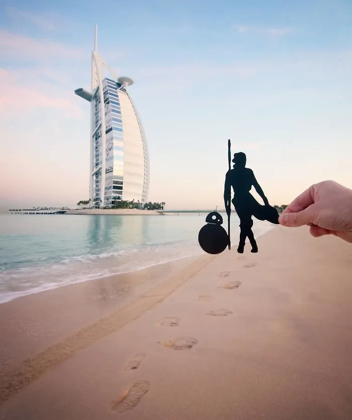 I Keep Transforming Famous Landmarks And Random Places Using Paper Cutouts (New Pics)
