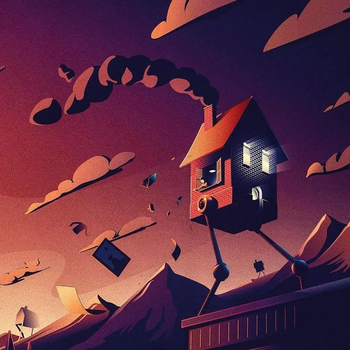 40 Conceptual Vector Style Illustrations By A German Graphic Designer