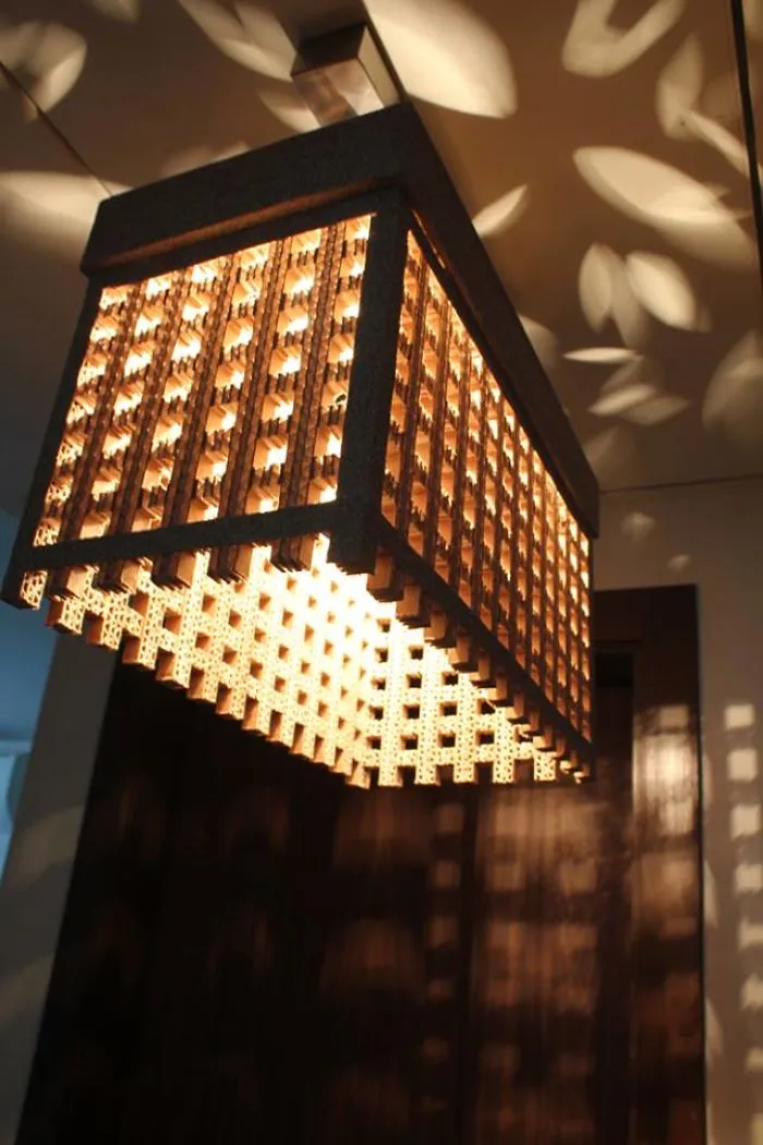 We Make Cardboard Lamps That Combine Our Love For Art And Earth